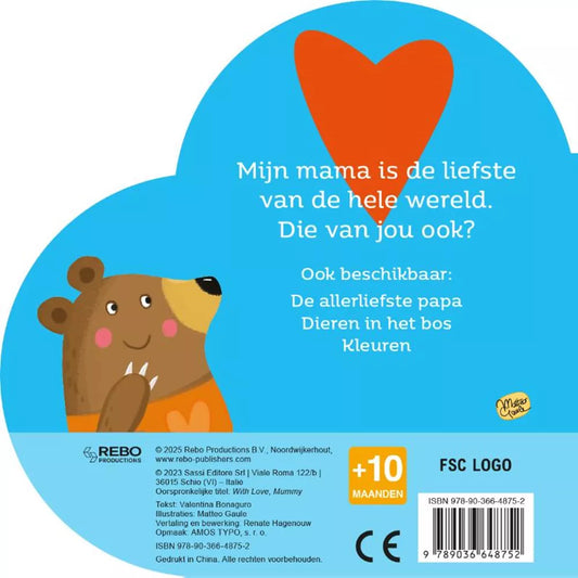 Kartonboek: De allerliefste mama 0+