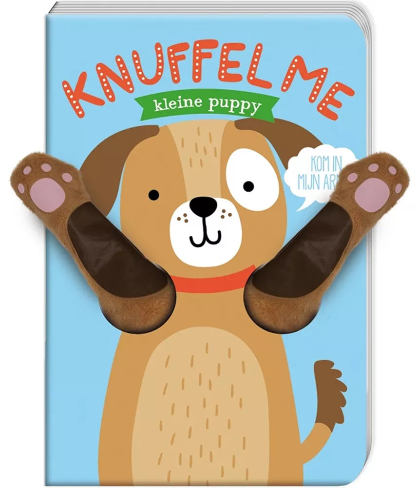 Knuffel me kleine puppy (karton) 1+