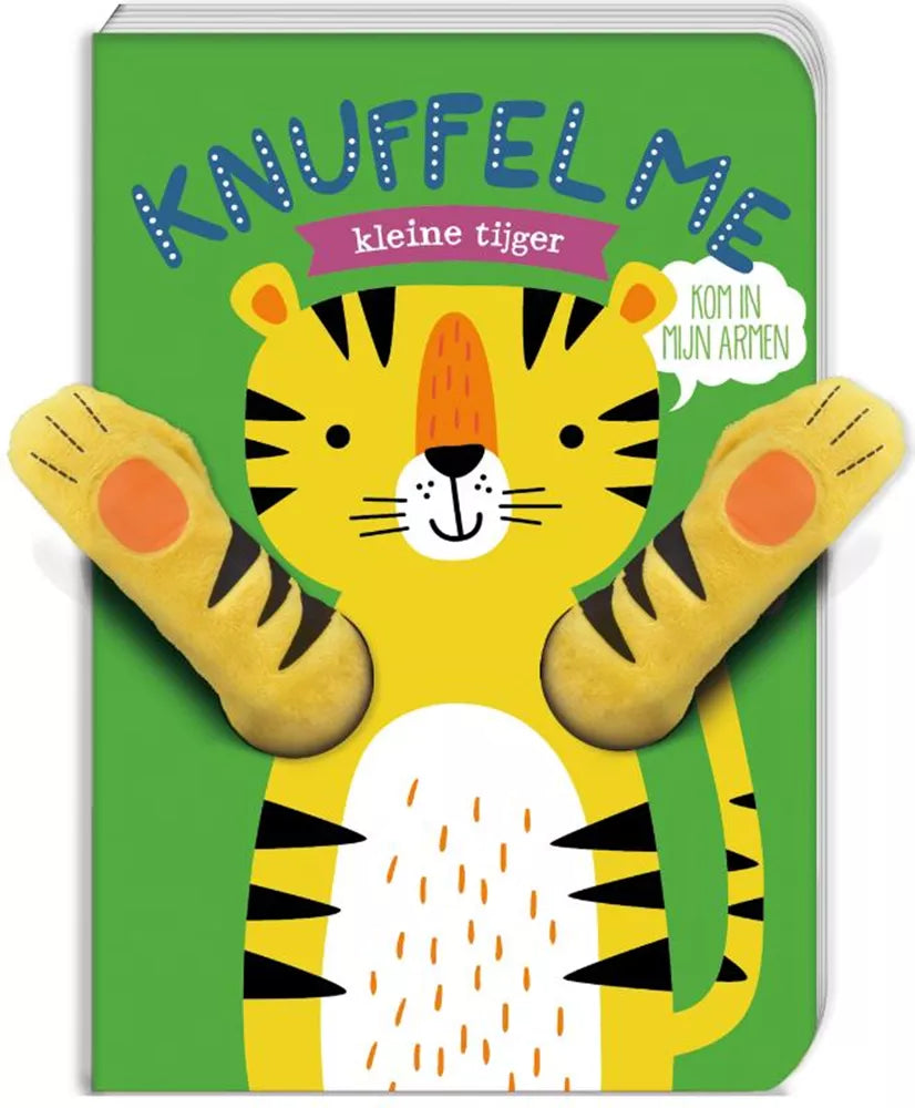 Knuffel me kleine tijger. (karton) 1+