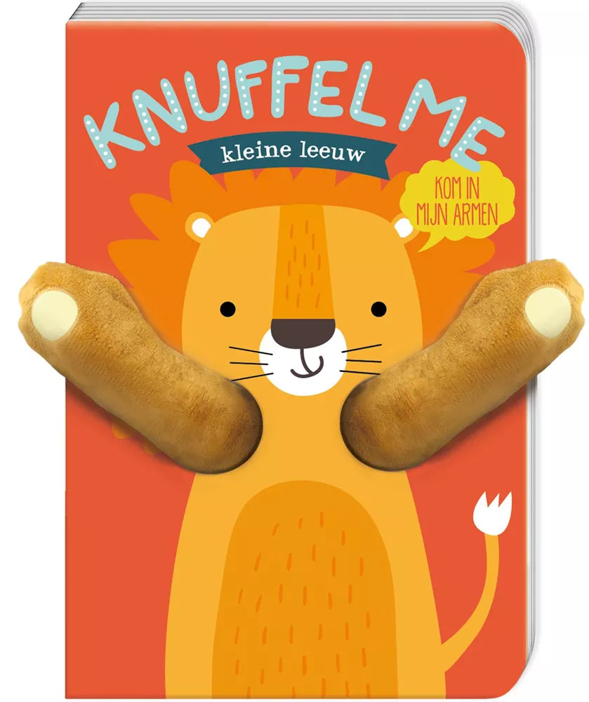 Knuffel me - Kleine leeuw (karton) 1+