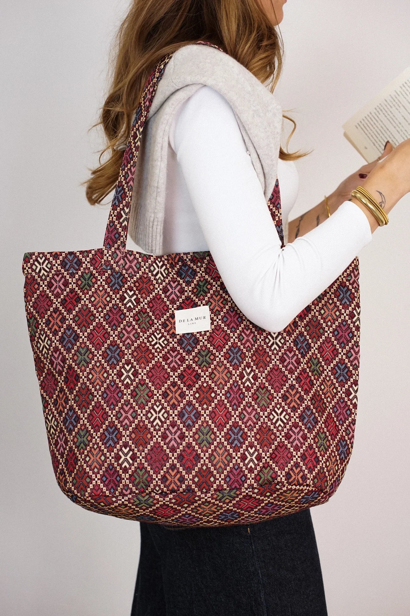De la Mur Line - Grote Shopper met rits CHIC