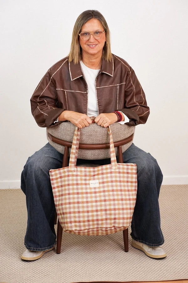 De La Mur Line - Grote Shopper met rits ZIA