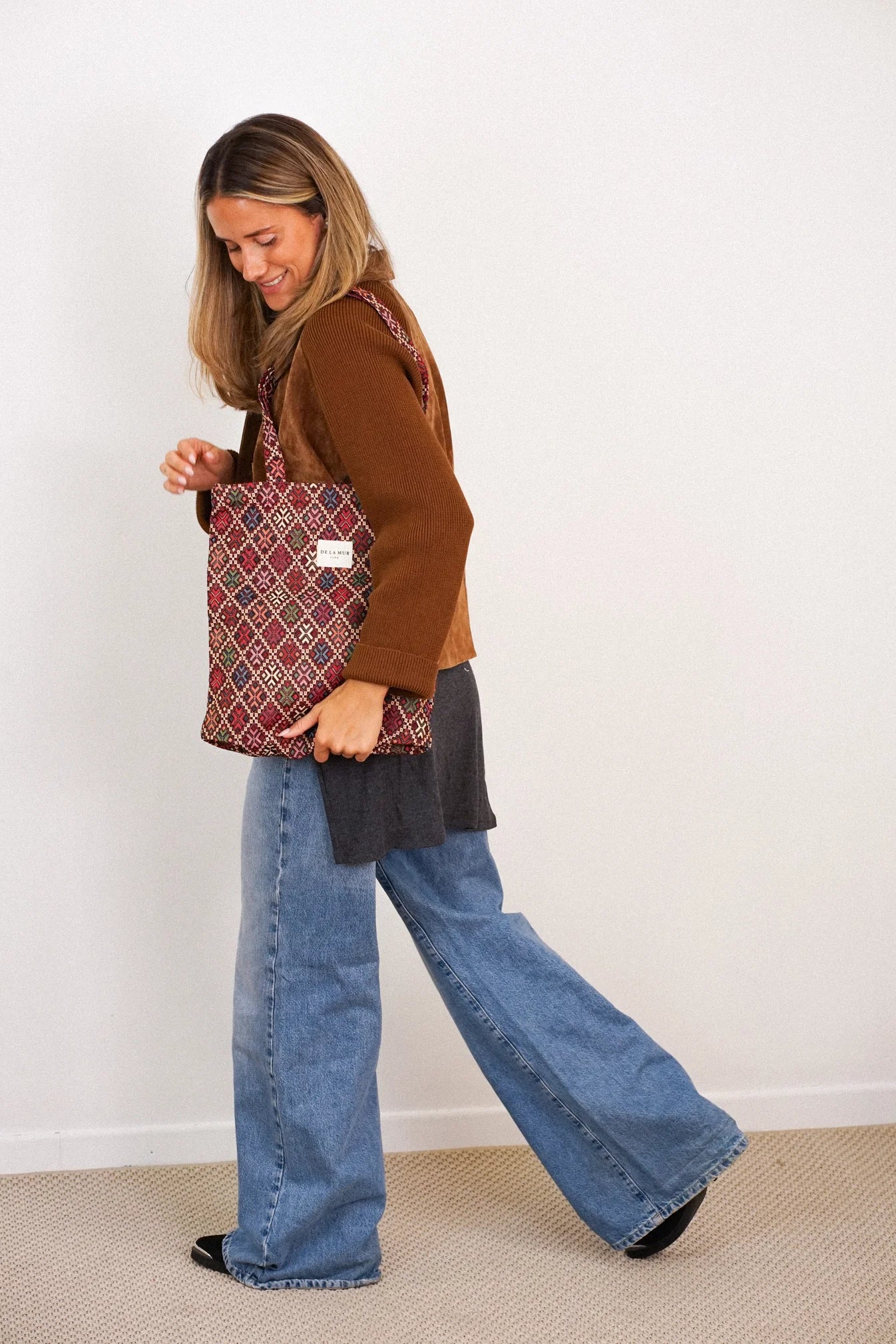 De la Mur Line - Tote Bag met rits CHIC
