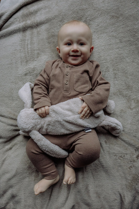 Flow Milo (blush) - Warmteknuffel