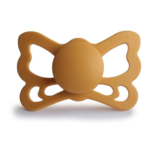 Frigg Fopspeen Butterfly Anatomical - Silicone - Honey Gold - maat 2 vanaf 6 maanden