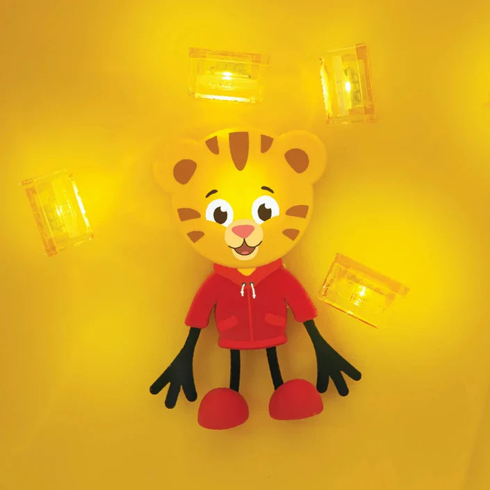 Glo Pals Lichtblokjes Tiger geel 4 stuks