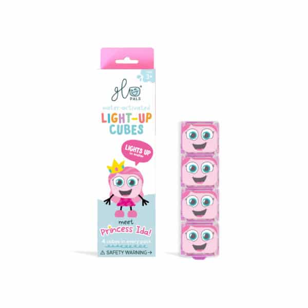 Glo Prinses Pals Ida – lichtgevende blokjes – 4 stuks