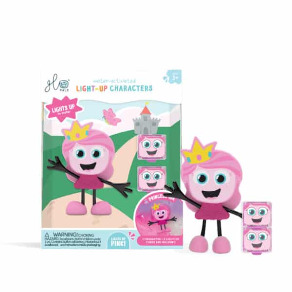 Glo Pals Prinses Ida – Speelvriendje inclusief 2 lichtgevende blokjes