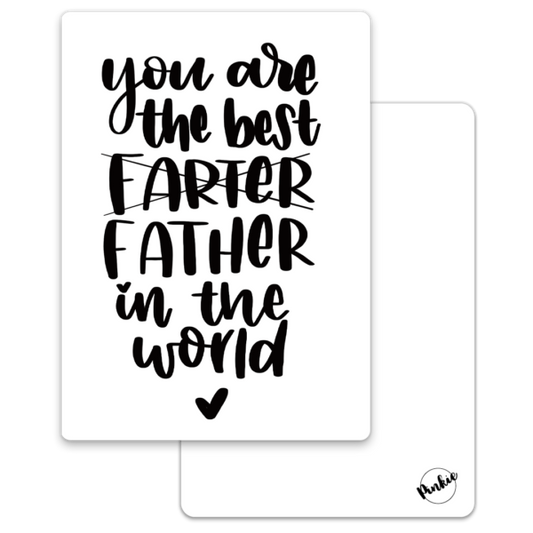 Pinkie Kaart “You are the best Farter in the world”