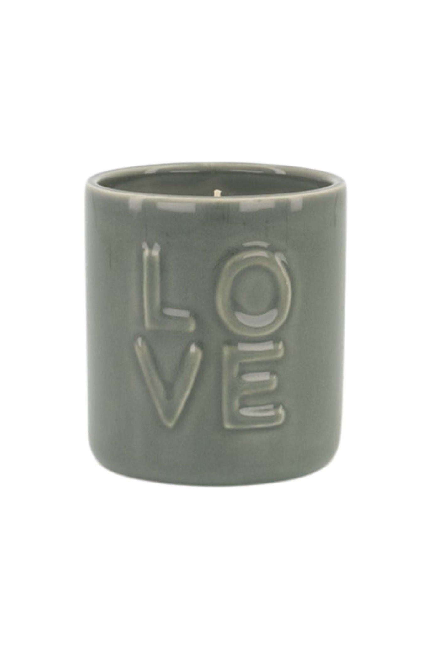 Zusss Geurkaars Keramiek Love