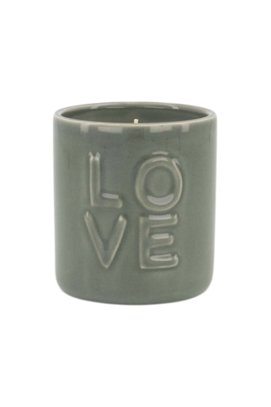 Zusss Geurkaars Keramiek Love