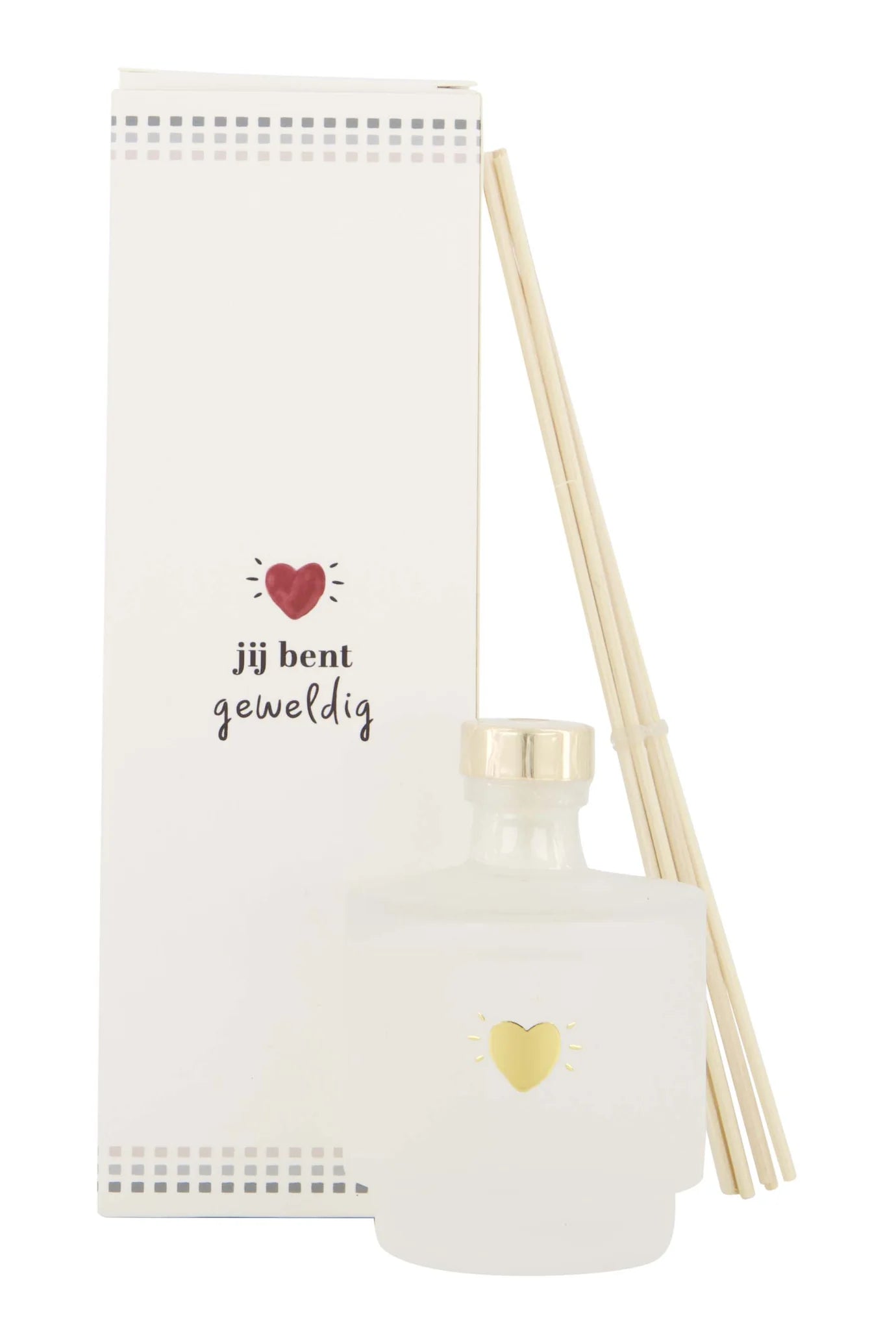 Zusss Geurstokjes Jij Bent Geweldig Wit/Goud