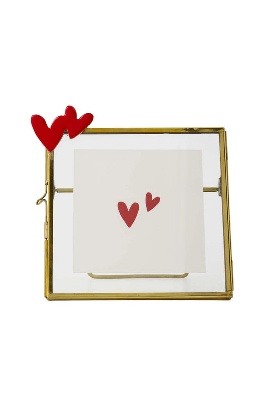 Zusss Fotolijstje Metaal Hartjes