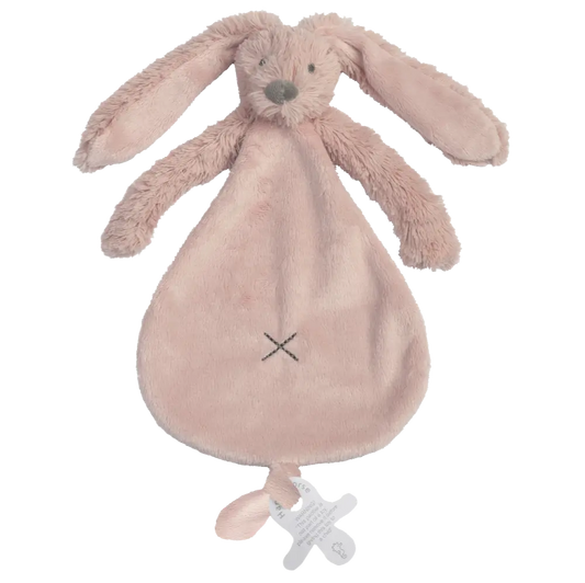 Happy Horse Konijn Richie Knuffeldoekje Old pink