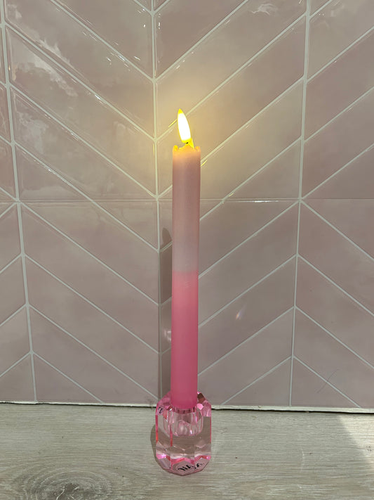 LED kaars Aifcandles roze parelmoer