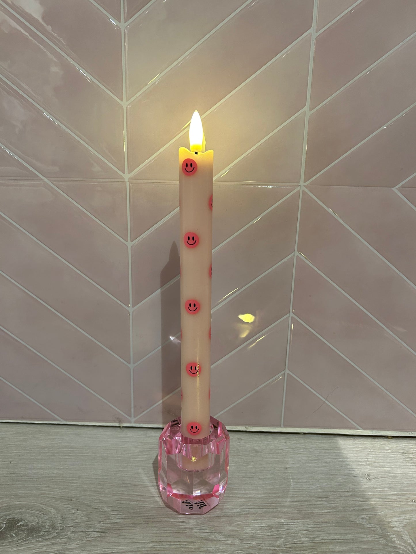 Led kaars Aifcandles smiley