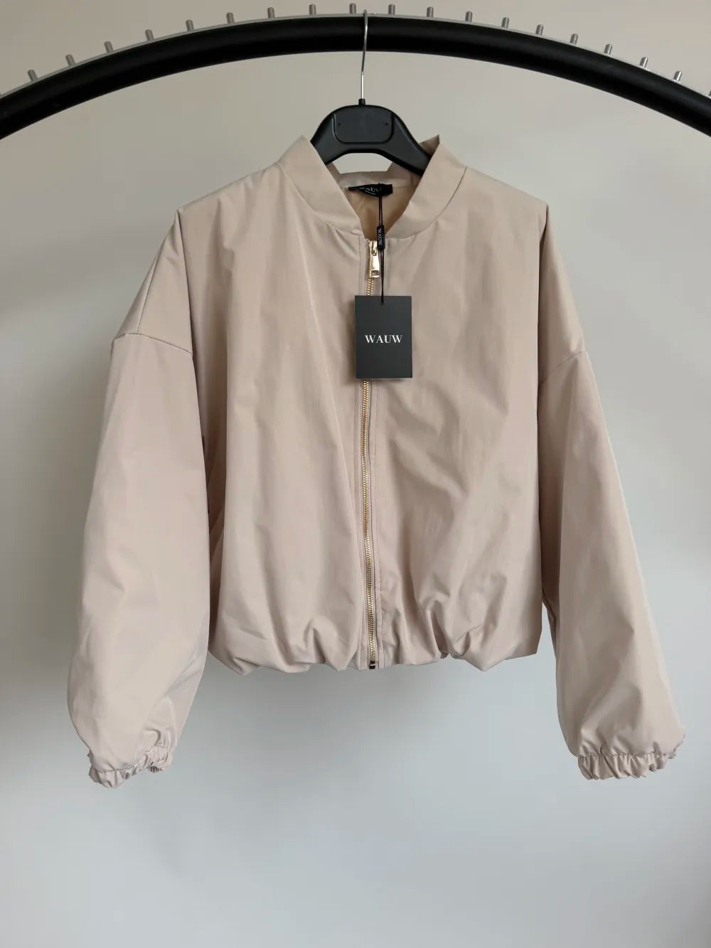 Wauw Fashion bomberjasje beige