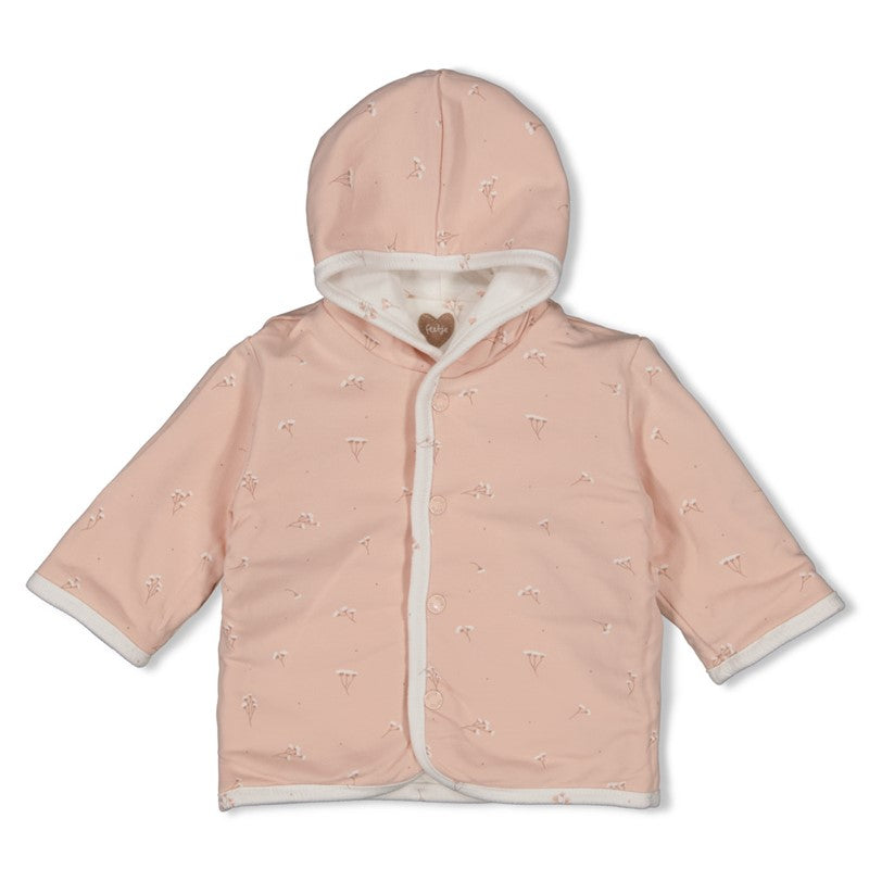 Feetje Omkeerbaar jasje met capuchon AOP - Delicate Flower