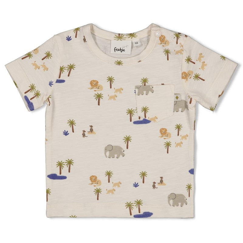 Feetje T-shirt AOP - Safari Savage