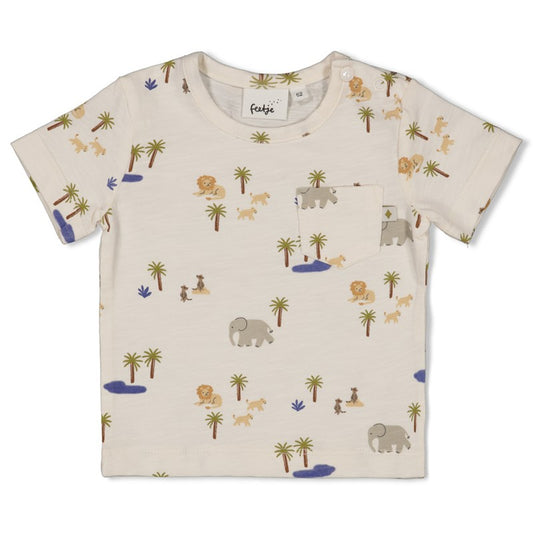 Feetje T-shirt AOP - Safari Savage
