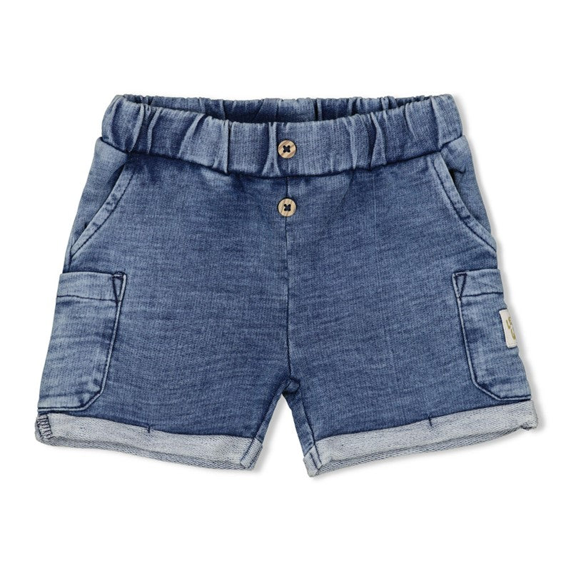 Feetje Short jogg denim - Safari Savage