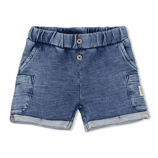 Feetje Short jogg denim - Safari Savage
