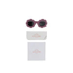 Zonnebril Solid | Flower Sunglasses | Dusky Orchid