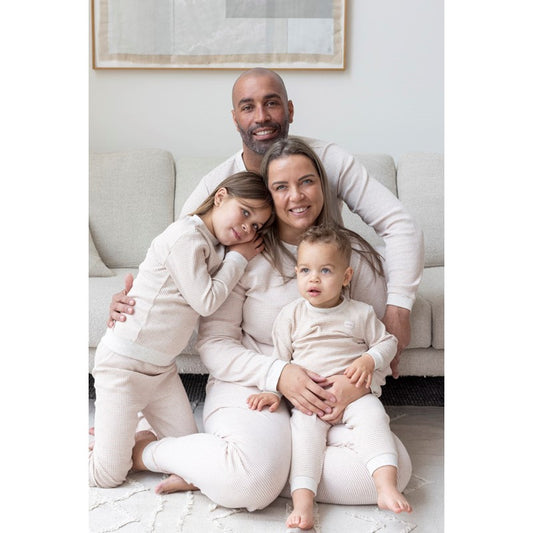 Wafelpyjama - Family Edition stroopwafel volwassen