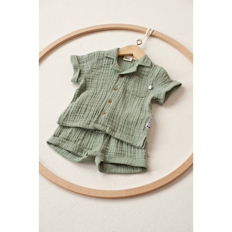 Feetje Short mousseline - Summer Woven