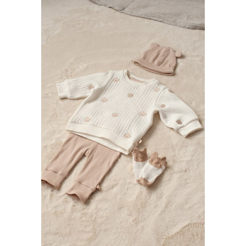Feetje Mutsje rib - Honey Bear