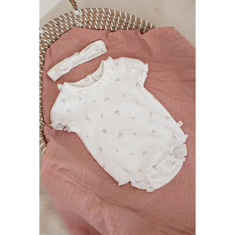 Feetje Romper crinkle AOP k/m - Delicate Flower