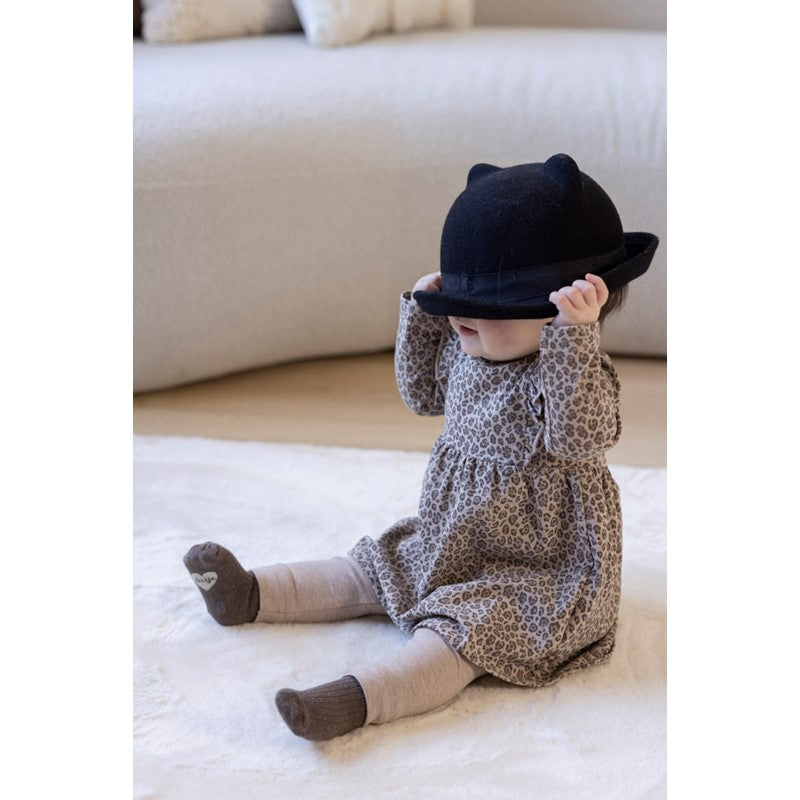 Feetje korte jurk Better Together beige