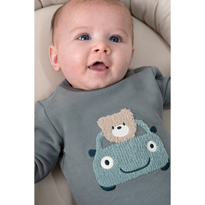Feetje Sweater - Beep Beep - auto