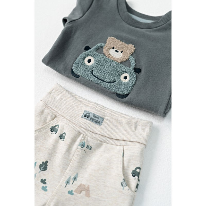 Feetje Sweater - Beep Beep - auto