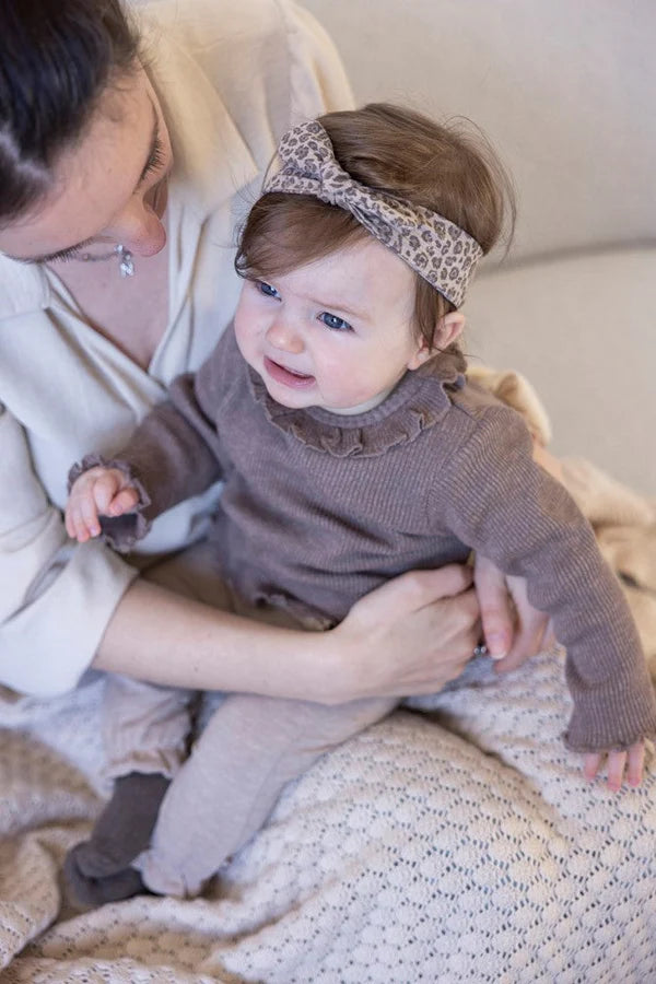 Feetje  longsleeve Better Together bruin