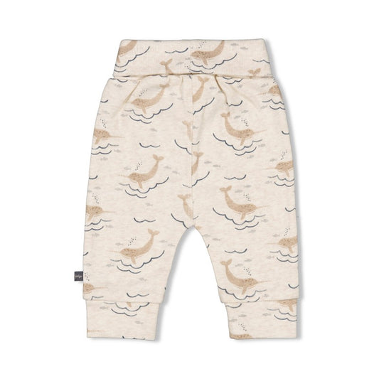 Feetje Broek AOP - Narwal