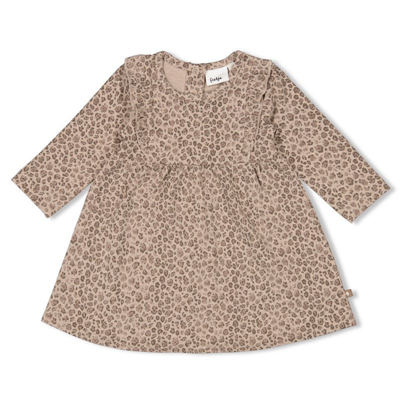 Feetje korte jurk Better Together beige