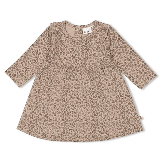 Feetje korte jurk Better Together beige