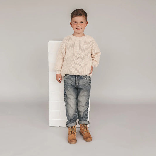 Your Wishes - Denim | Worker Jeans | Tinted Mid Blue