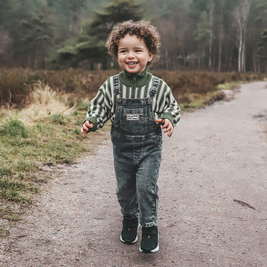 Your Wishes - Denim | Dungarees | Acid Grey