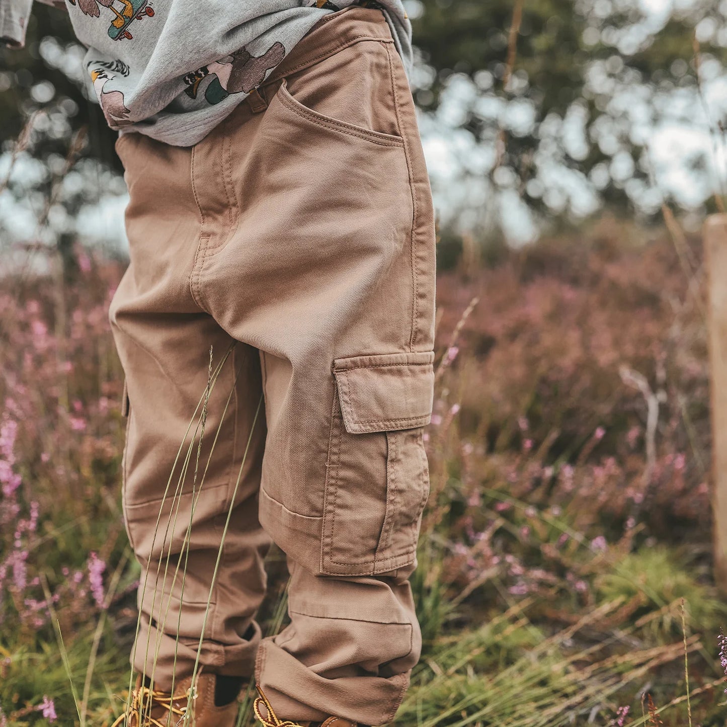 Your Wishes - Stretch Twill | Cargo Pants | Chai