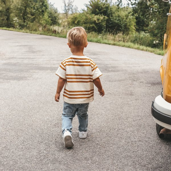 Your Wishes – Triad Stripe – Oversized Tee – Multicolor