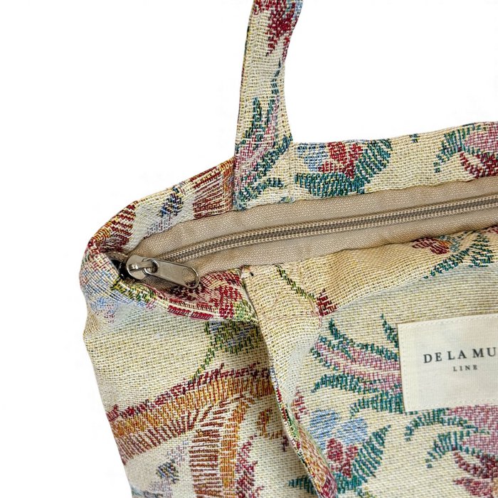 De la mur line - Tote bag met rits Color