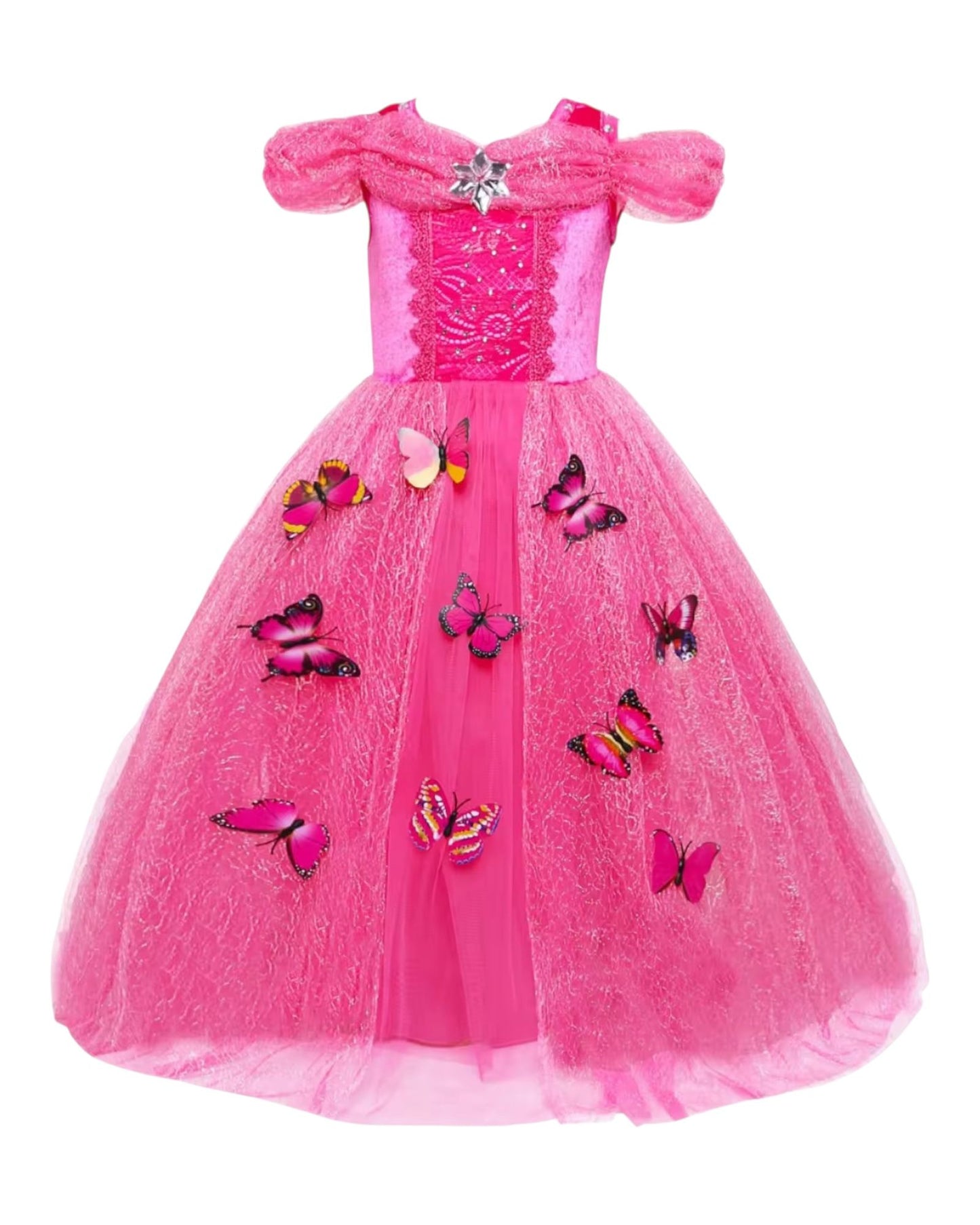 Aurora prinsessenjurk - Luxe verkleedjurk