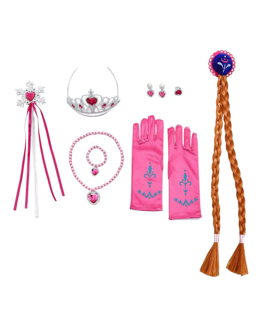 Prinsessen accessoires Anna roze