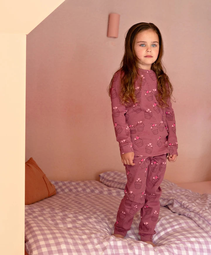 Feetje pyjama Chloe Cupcake Premium Sleepwear – Violet