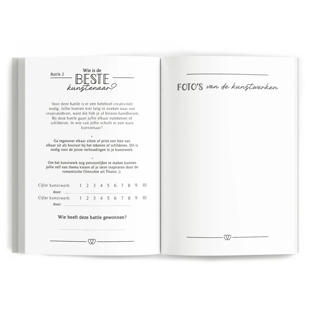 Bucketlist boek - Onze bucketlist uitdagingen 'voor liefdeskoppels'