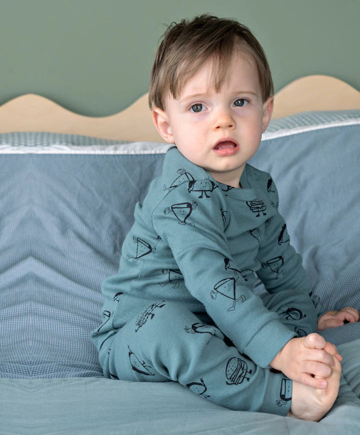 Feetje pyjama Jack Snack Premium Sleepwear – Petrol