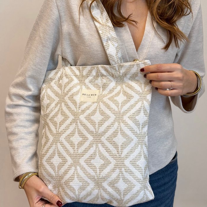 De la mur - Tote Bag met rits CAMPO