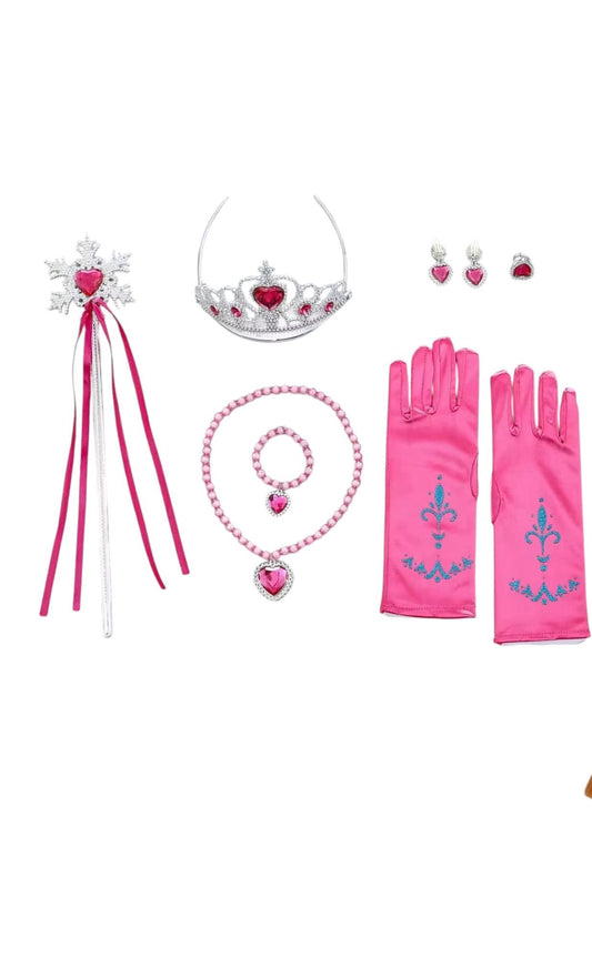 Prinsessen accessoires roze Ijskoningin